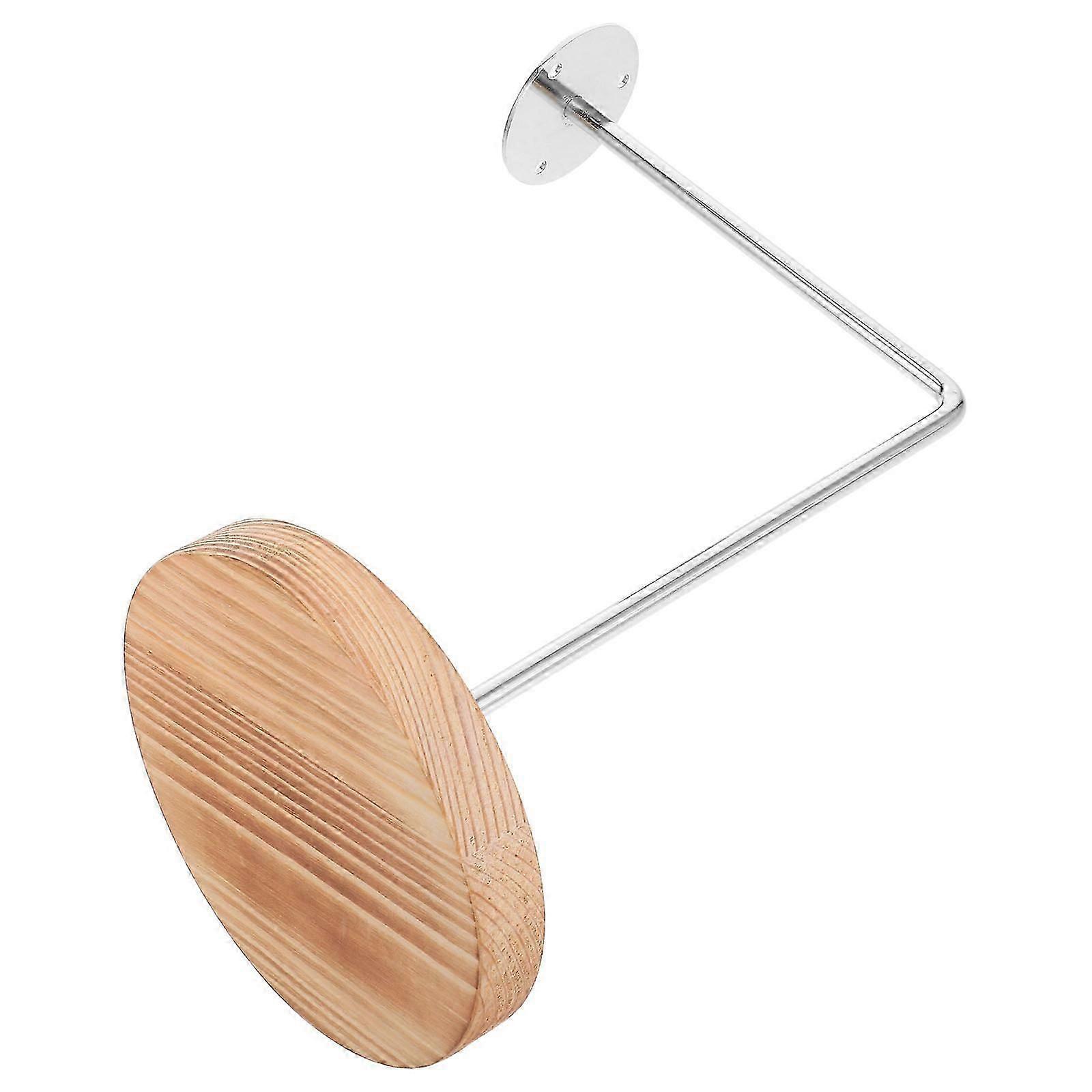 Wall Mount Rack for Hat Display with Iron Construction