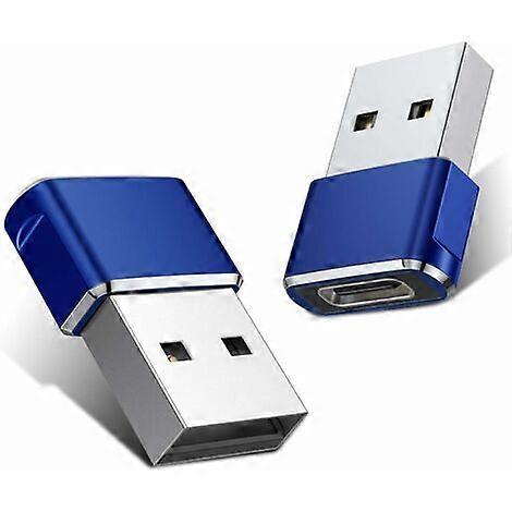 2 Pack USB Adapter, Type A Charger Cable Compatible with iPhone Pro Max