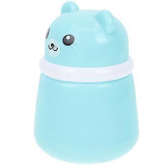 Baby poederfles schattige beer poeder bladerdeeg doos cartoon poeder bladerdeeg container