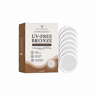 2pcs Tanning Care Patches, 3D Microneedle Fit, Easy to Tear, Hygienic Skin Care Patch for Natural Bronze Look