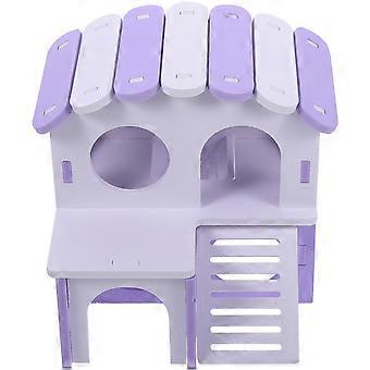 Guinea Pig Hideout House for Hamster Hideout Function Violet