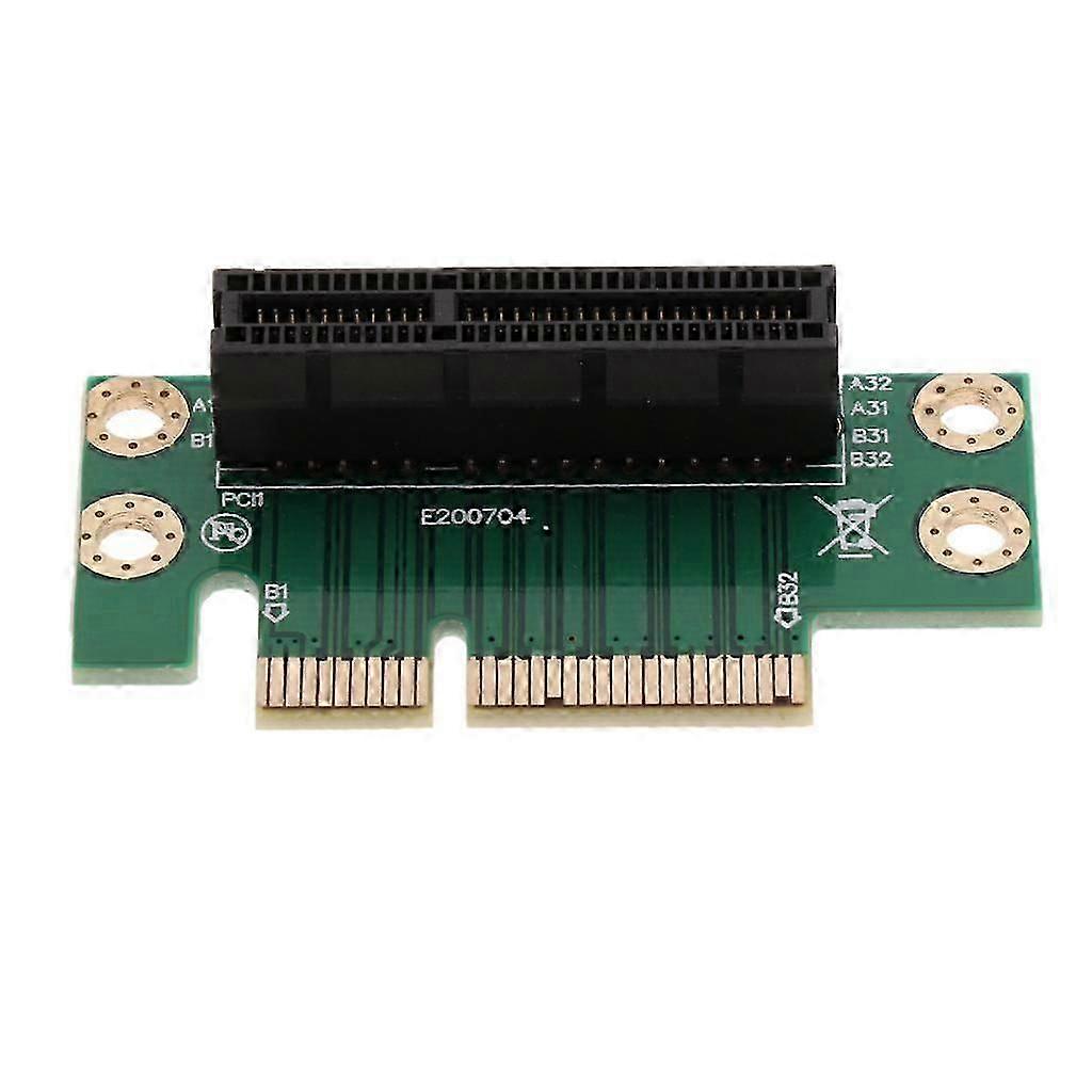 PCI Express 4X Riser Card 90 Degree Right Angle Riser Adapter Card for 1U