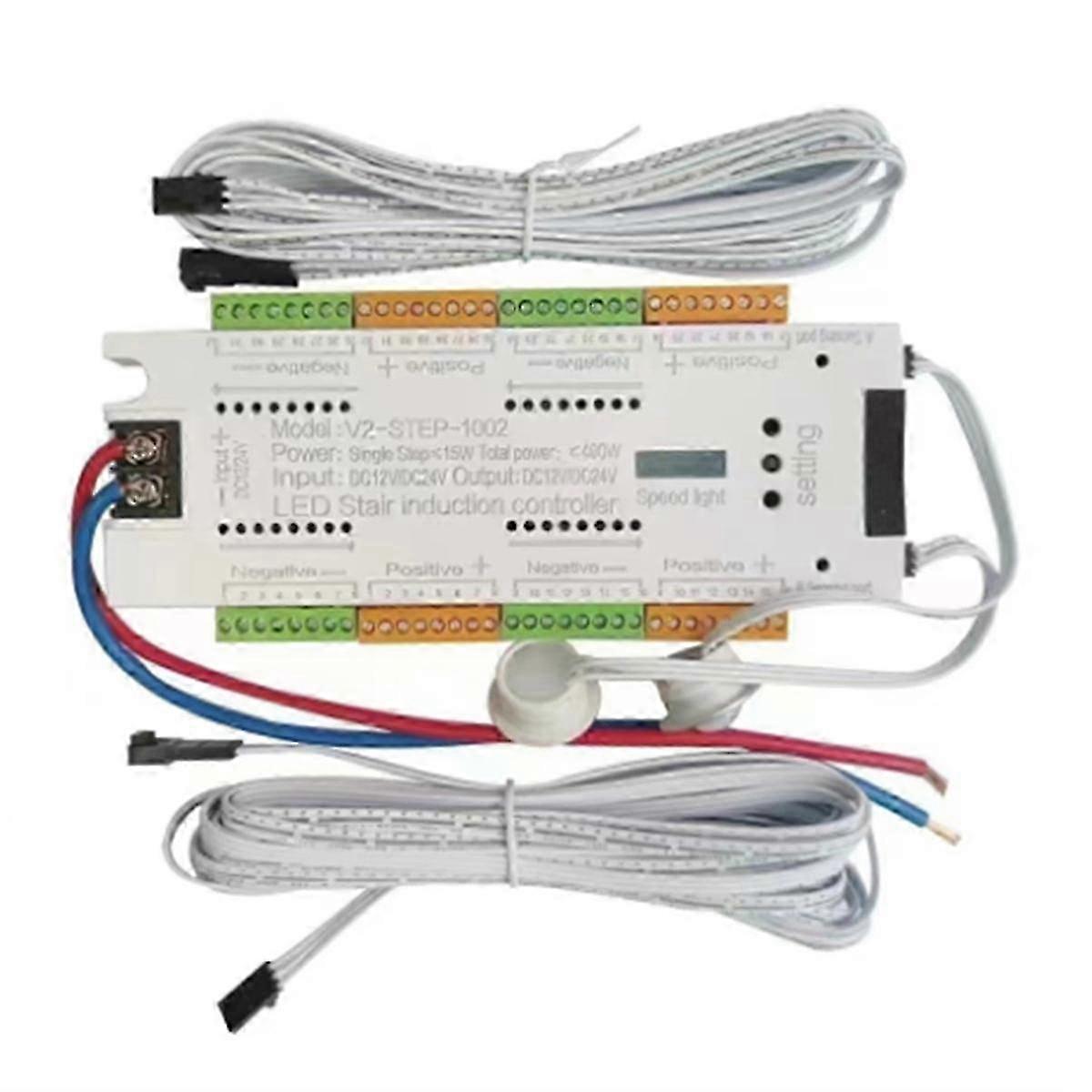 32 Channels Stairway Lighting LED Motion Sensor Controller Kit SZRH A-D