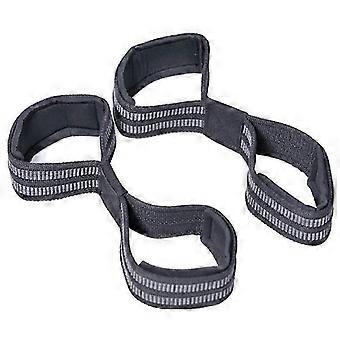 Sangles de musculation en forme de 8 pour haltérophilie, barre de traction, équipement de musculation pour haltérophilie.