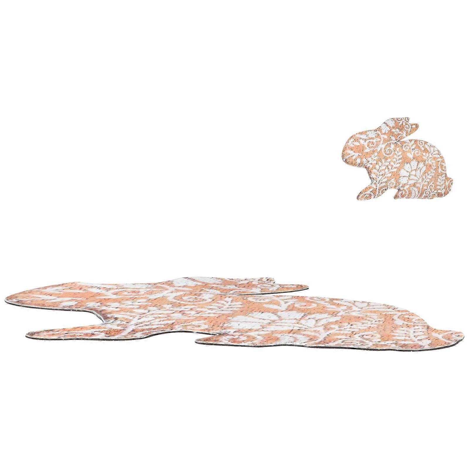 Rabbit Shaped Bath Rug for Bathroom Use Comfortable