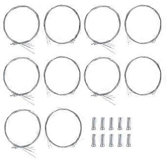 Bike Brake and Derailleur Cable Kit for Bike Use 5Set Replacement Accessories