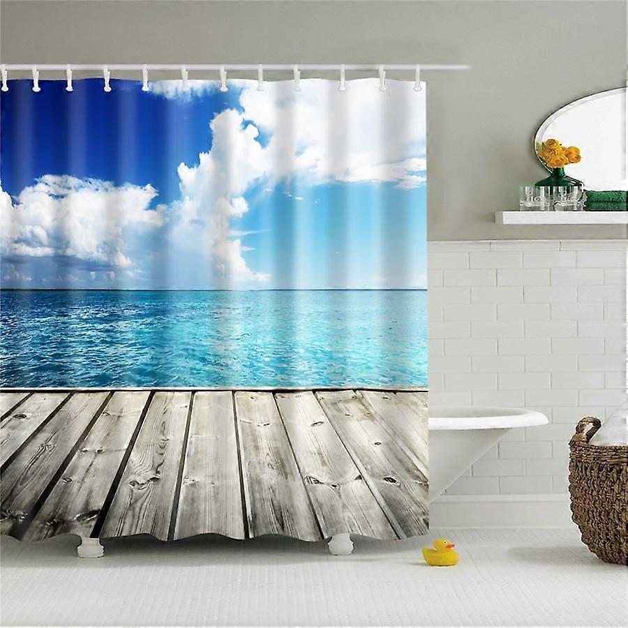 Bathroom Curtain  type-0953 Home Decor