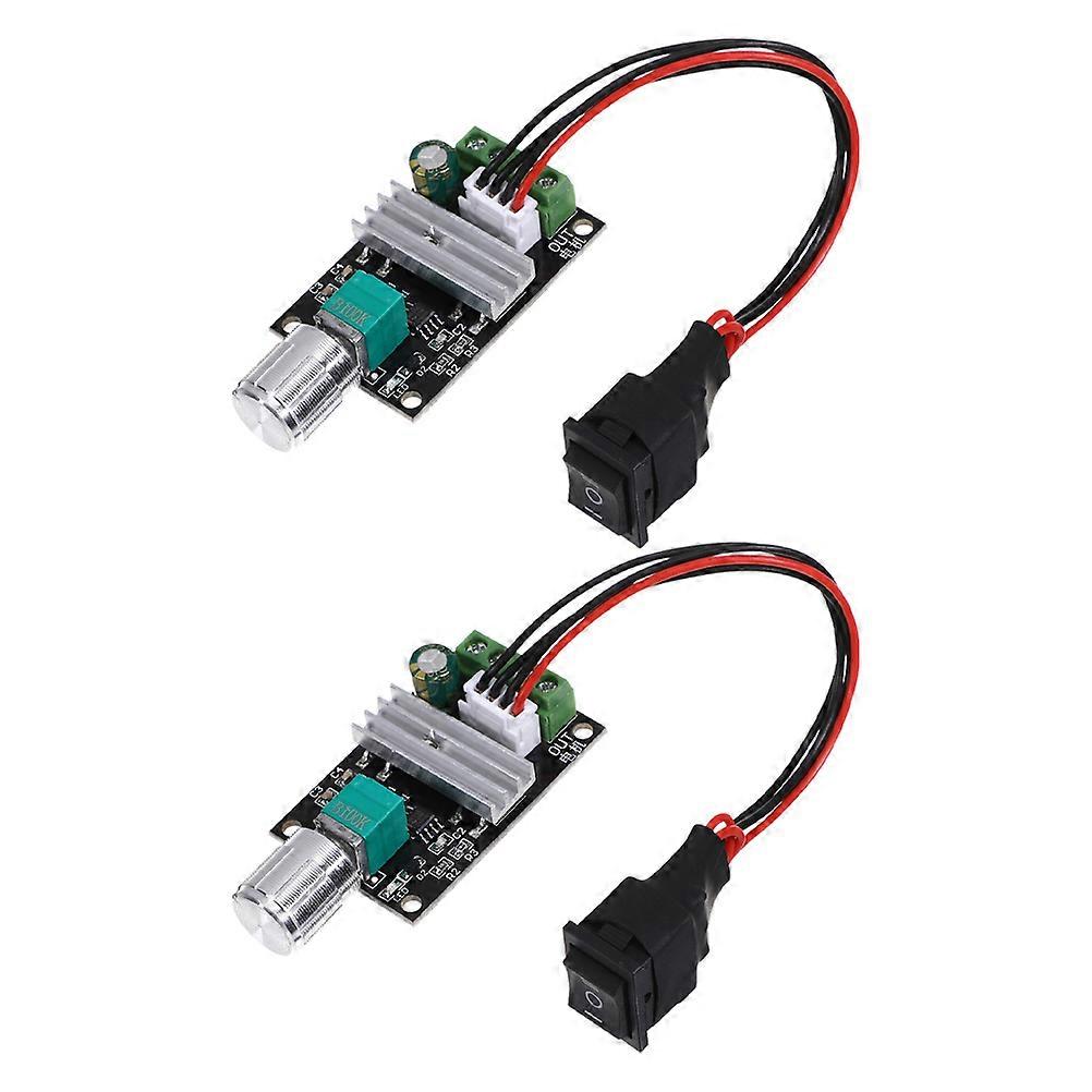 2Pcs Dc Motor Speed Controller for Forward and Reverse Motor Speed Control