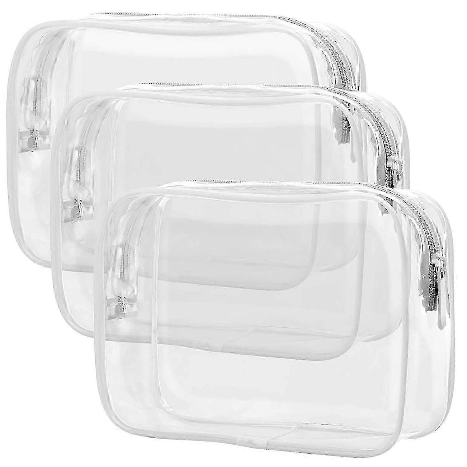 Clear Quart Size TSA Toiletry Bag