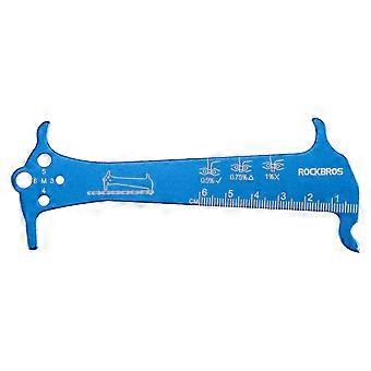 ROCKBROS 430070002 3 in 1 Bicycle Chain Wear Checker Aluminum Alloy Chain Measurement Tool for Bicycle Maintenance