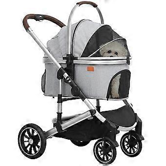 Hundewagen - Tragetasche - Autositze - Hunde-Buggy - Leichter Aluminiumrahmen.