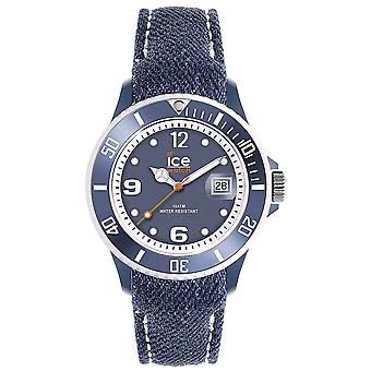 Ice-denim Watch for Unisex Analog Quartz with Nylon DE bracelet. IBE. U.J.13