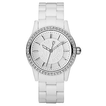 Dkny chambers Quartz Analog Woman Watch with NY8011 Plastic Bracelet