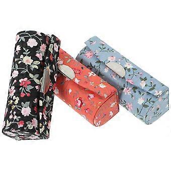 Portable Lipstick Case Cloth Material for Storage 3Pcs Pack