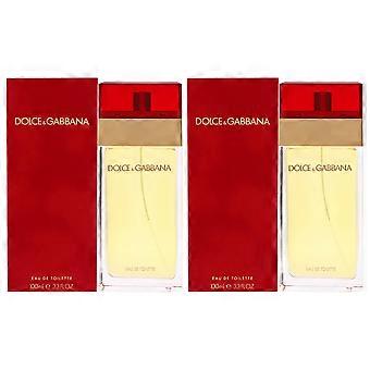 Dolce & Gabbana Dolce And Gabbana By Dolce And Gabbana For Women - 3.4 Oz Edt Spray - Pack Of 2