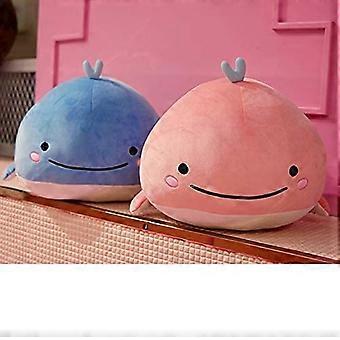 Whale Plush Toy 15cm Blue Pink Stuffed Animal, Ultra Soft, Elastic Shape Retention, Cute Gift