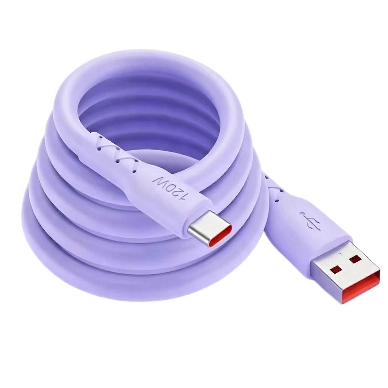 120W USBA to TypeC Fast Charging Phone Cable