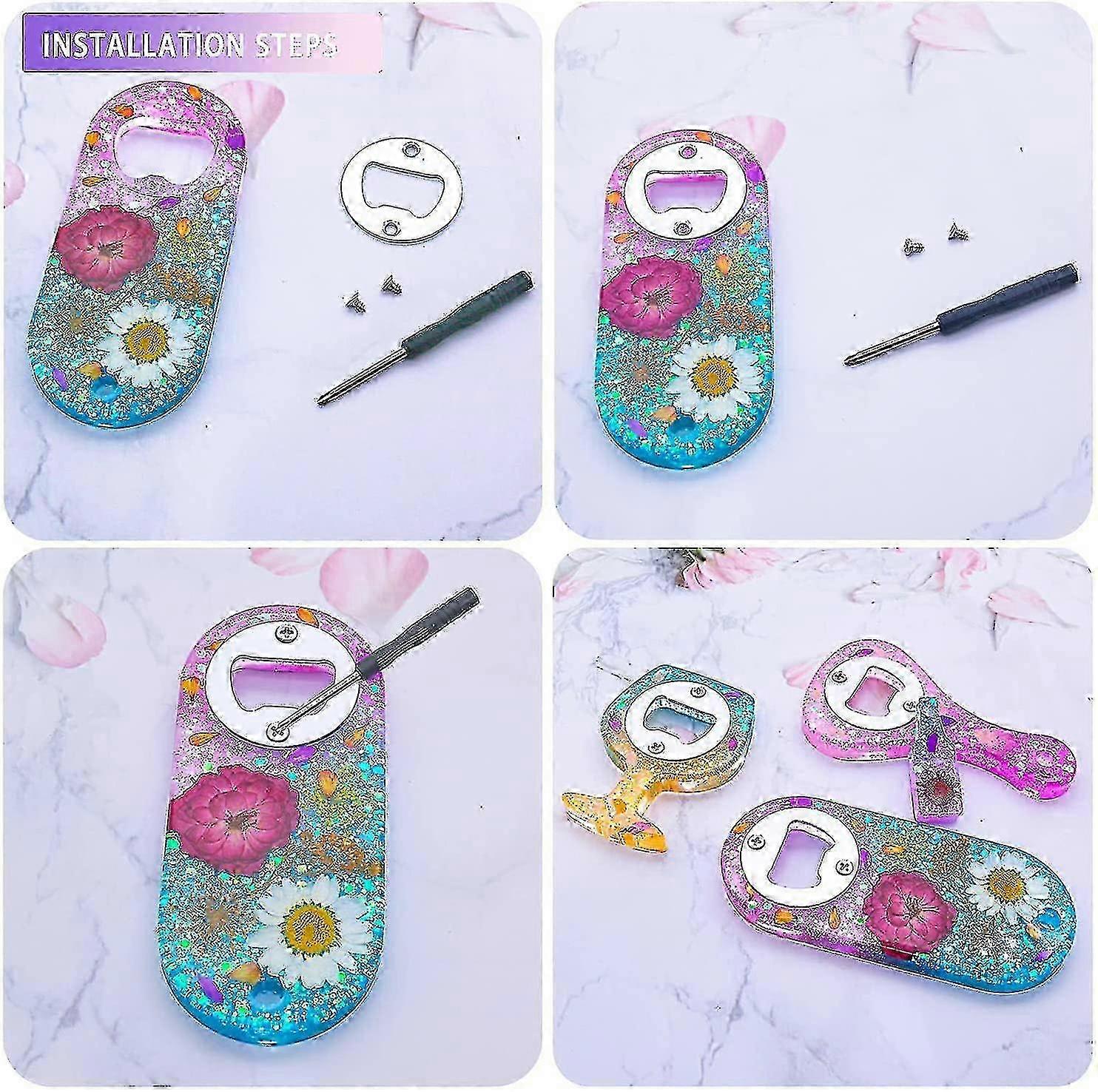 25 Pcs DIY Bottle Opener Hardware Set