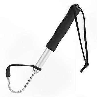 Retractable Fishing Gaff with Stainless Steel Hook and Soft Handle
