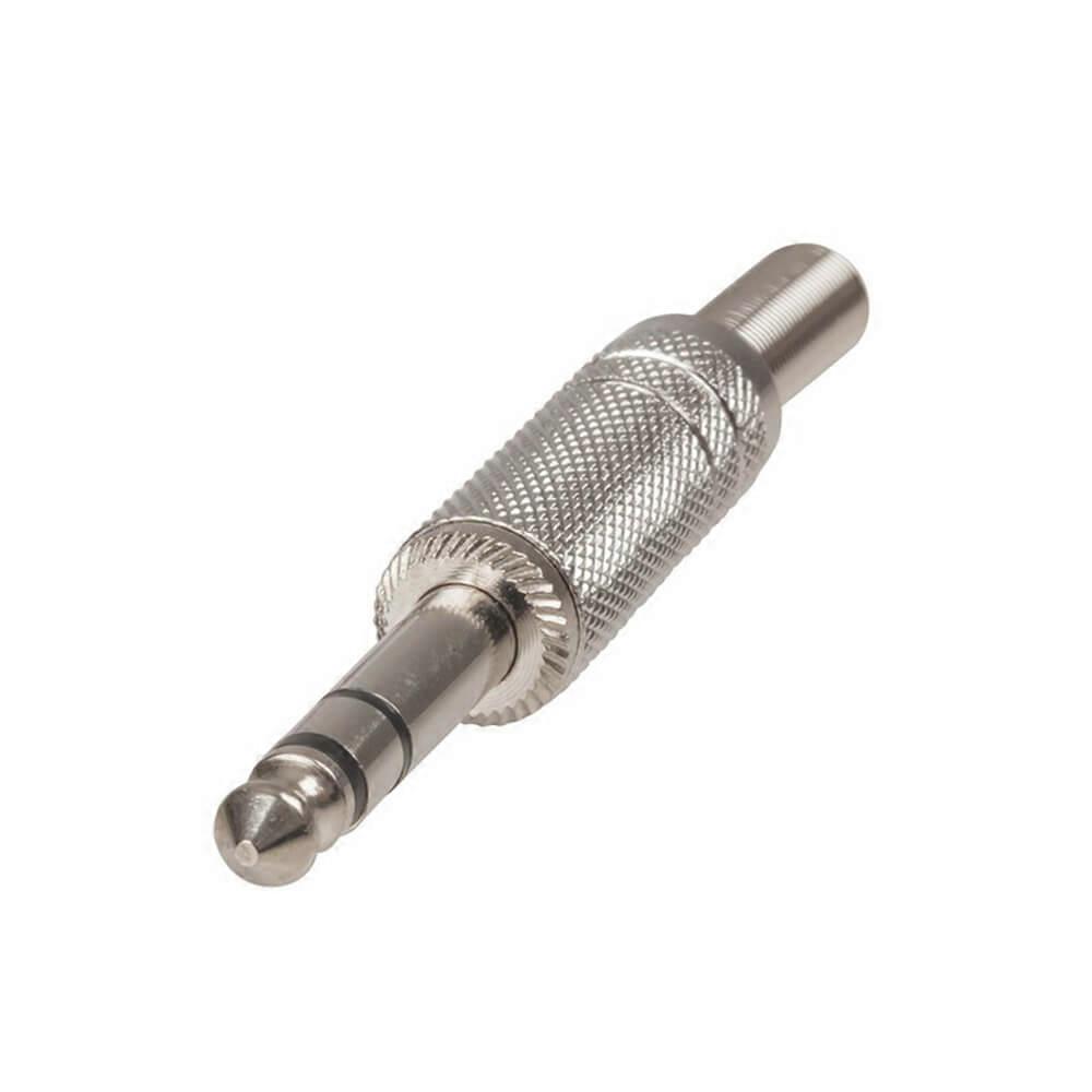 METAL Stereo Plug with Spring 6.5mm Superior Quality Durable Construction