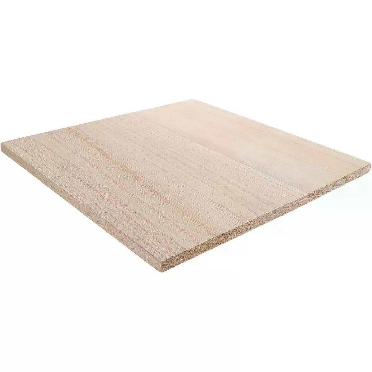 Solid Wood Plank 1/2 Inch Thick 12x12 Rectangle Boards