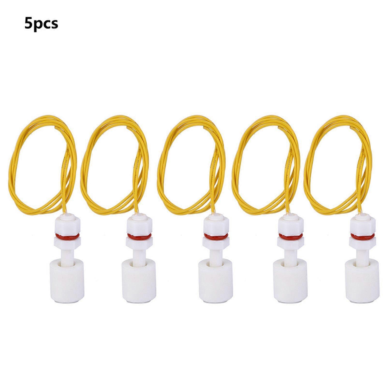 5pcs PP Plastic Float Switch Water Tank Pool Liquid Level Sensor Controller P3508 YEMAA