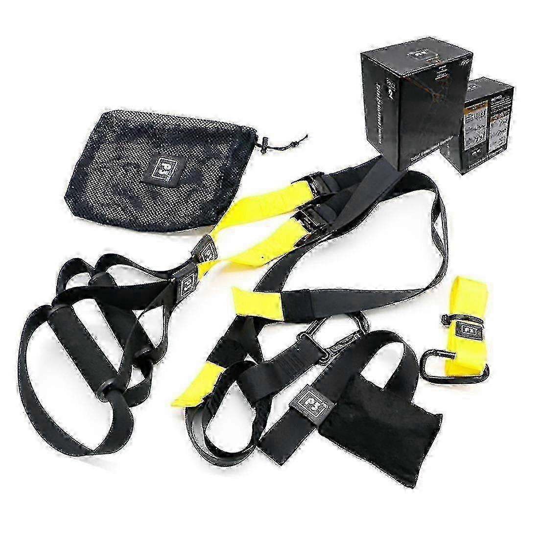 Pro Suspension Trainer Straps Adjustable Heavy-Duty