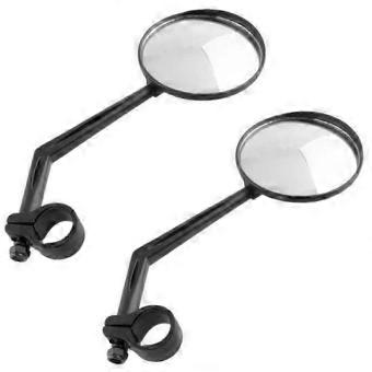 Convex Safety Rearview Mirror for Bike Handlebar - Ideal Reflective Mirror for Bicycles, Cycling Equipment & Electric Bikes