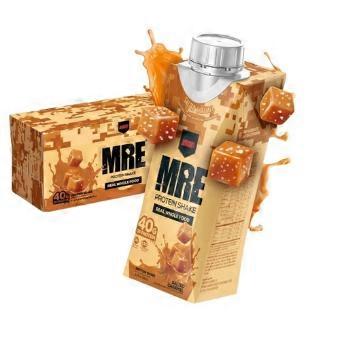 JST WRK Energy MRE Protein Shake Salted Caramel, 12 Count (Pack of 1)
