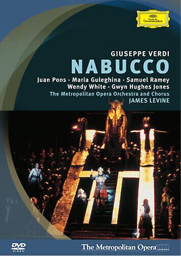 Nabucco Metropolitan Opera (Levine) DVD (2005) sertifika E - Bölge 2