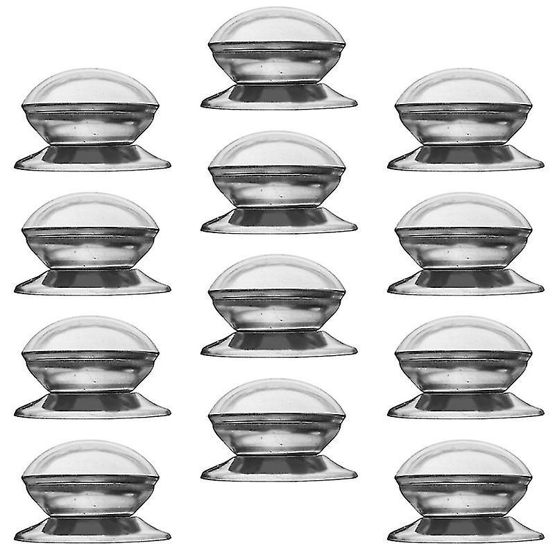 5X5x3cm Silver Pot & Pan Lids 12pcs Pot Lid Knobs Pan Lid Handle Universal Replacement Knob Kitchen