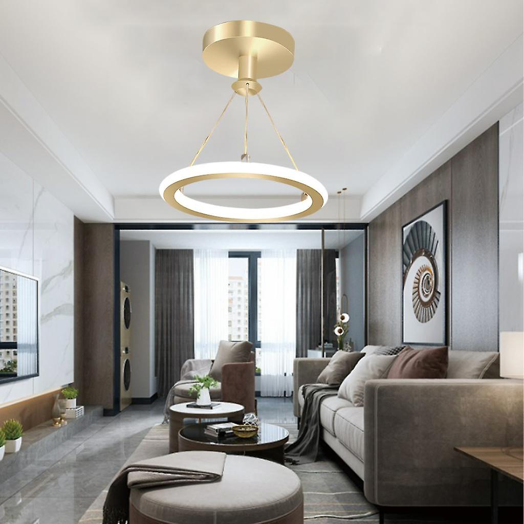 LED Ceiling Pendant Light Chandelier Lighting Gold Three Colours