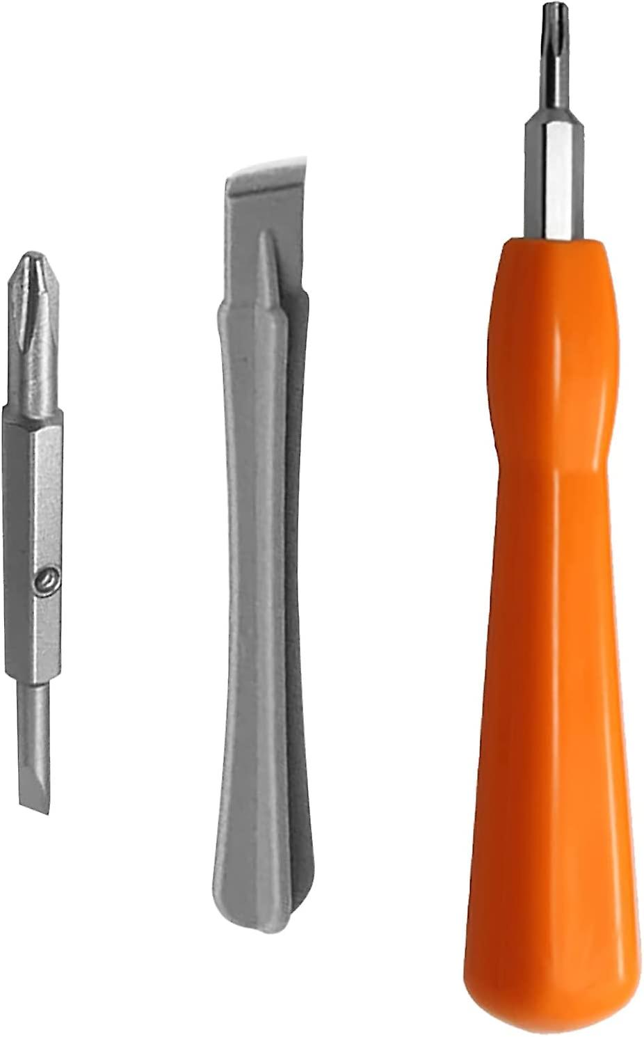 Doorbell Disassembly Screwdriver Kit, Set of 4 Doorbell Disassembly Screwdrivers, Torx T6 T15 Compatible Screwdriver and Handle