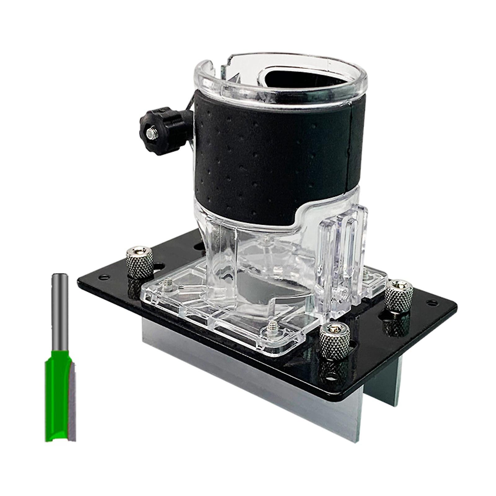 Wood Router Handheld Compact Trim Router Wood Board Carving For Cabinet With Locator