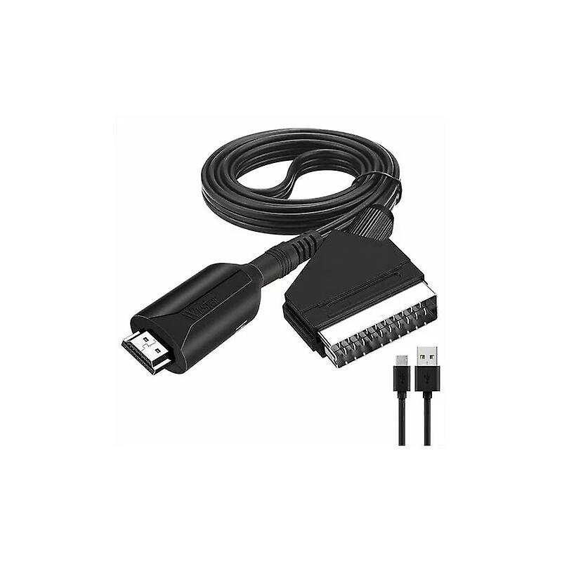 Scart to Hdmi Converter Video o Adapter for Hdtv/dvd/set top box/ps3/pal/ntsc