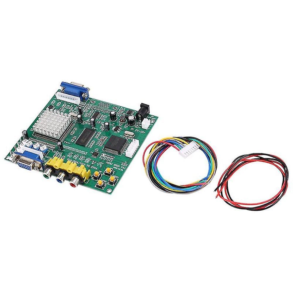 Gbs8200 Cga///rgb To Vga Output Jamma Game Hd Video Converter Board Monitor To Lcd Gbs-8200