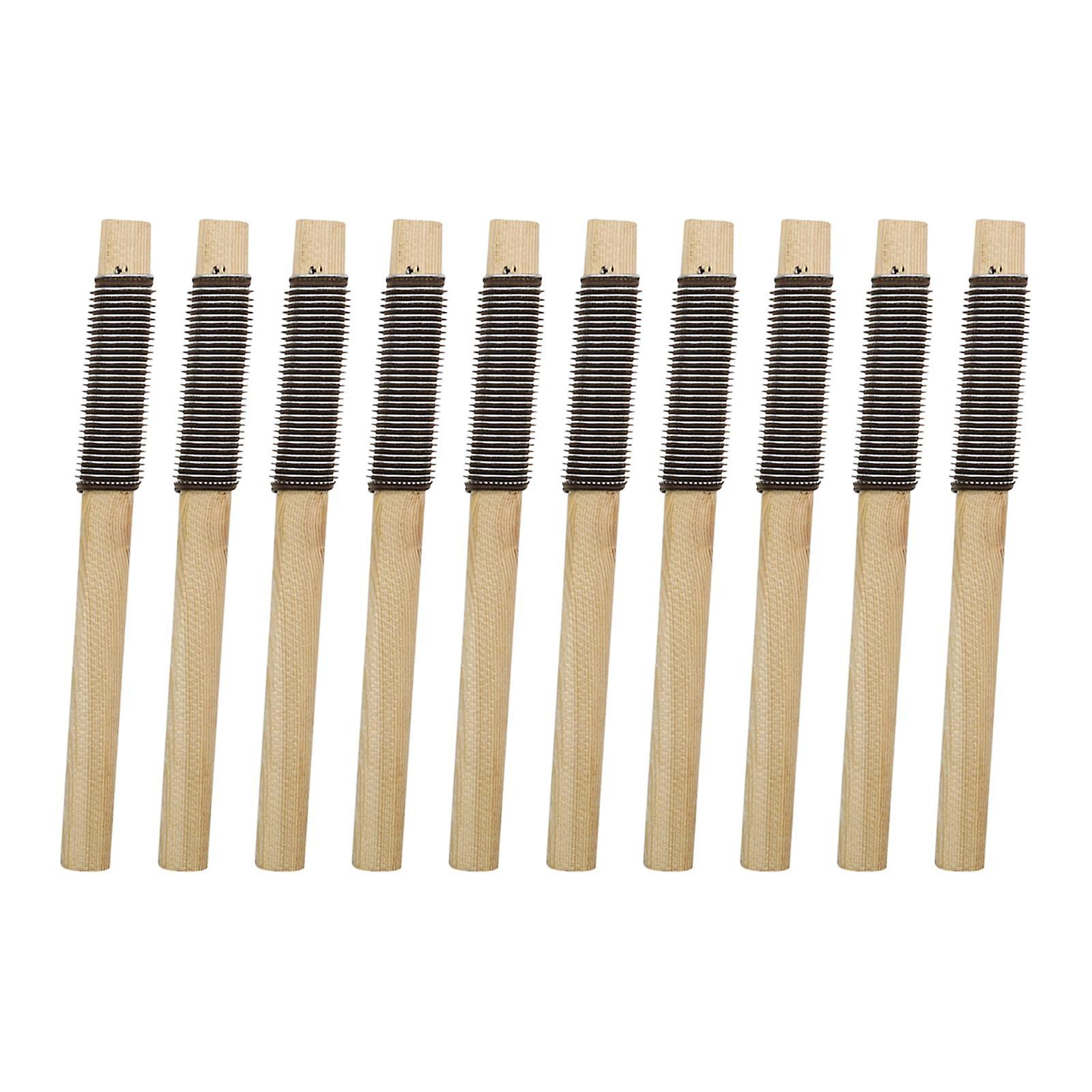 10Pcs Flat Rasp File Durable Wood Rasp for Engraving Woodwork Rasping Coarse
