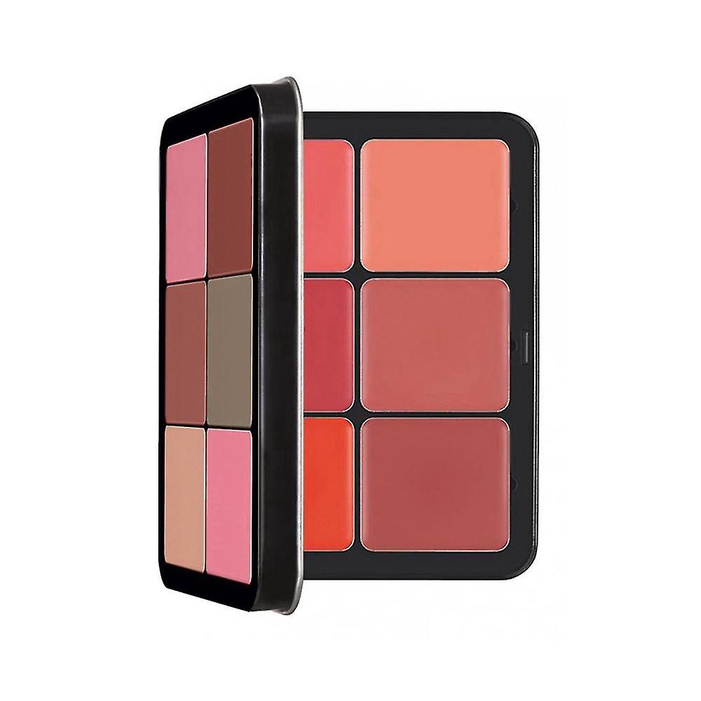 12-color Blush Palette Skin-friendly Brightening Complexion Multicolor Rogue Plate Concealer Plate