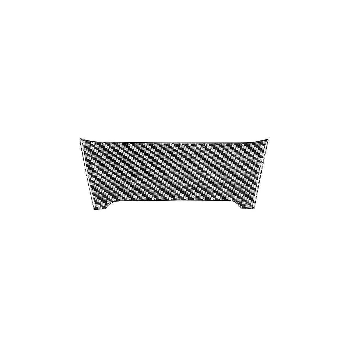 Carbon Fiber Central Control Lighter Panel Sticker For B8 2016 2017 2018 Accessories