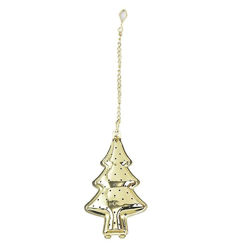 Infuser Rust-proof Wide Application Stainless Steel Assorted Christmas Tree Shape Tea Strainer House