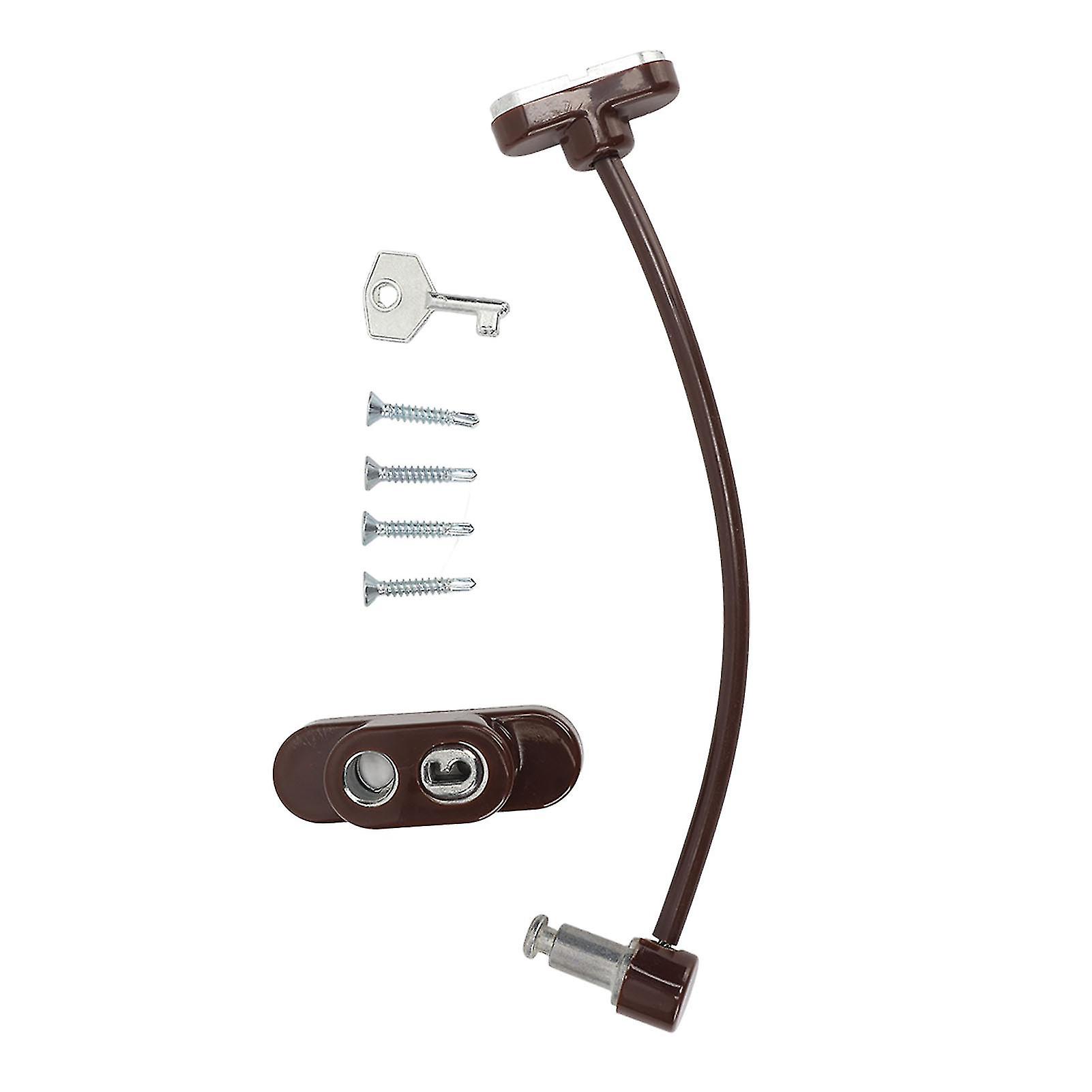 Secure Childproof Locks for Windows, Doors & Cabinets with Key Entry