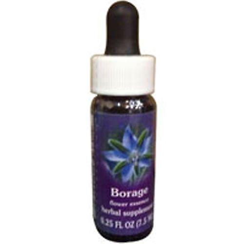 Flower Essence Services Borretsch Tropfer, 0,25 oz (2er Pack)