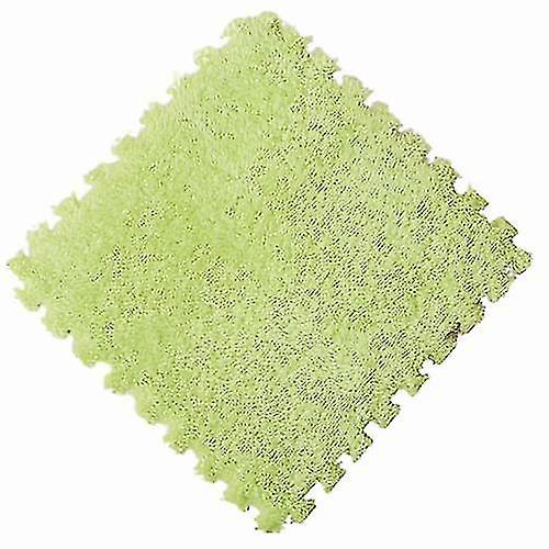 24pcs Fleece Eva Foam Rug Mat Carpet Interlocking Foam Panels Play Mat Floor Puzzle