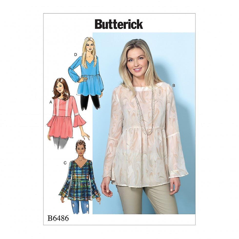 Butterick Paper Sewing Pattern 6486