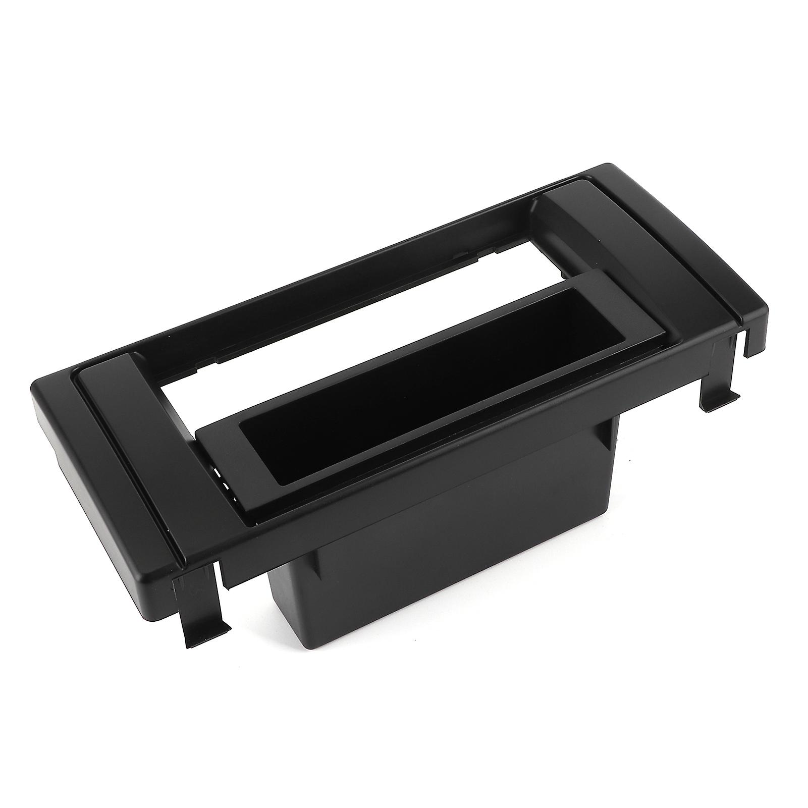 1 Din Stereo Radio Fascia Dash Panel Frame Interior Accessory Fit for 5 Series E39 X5 E53