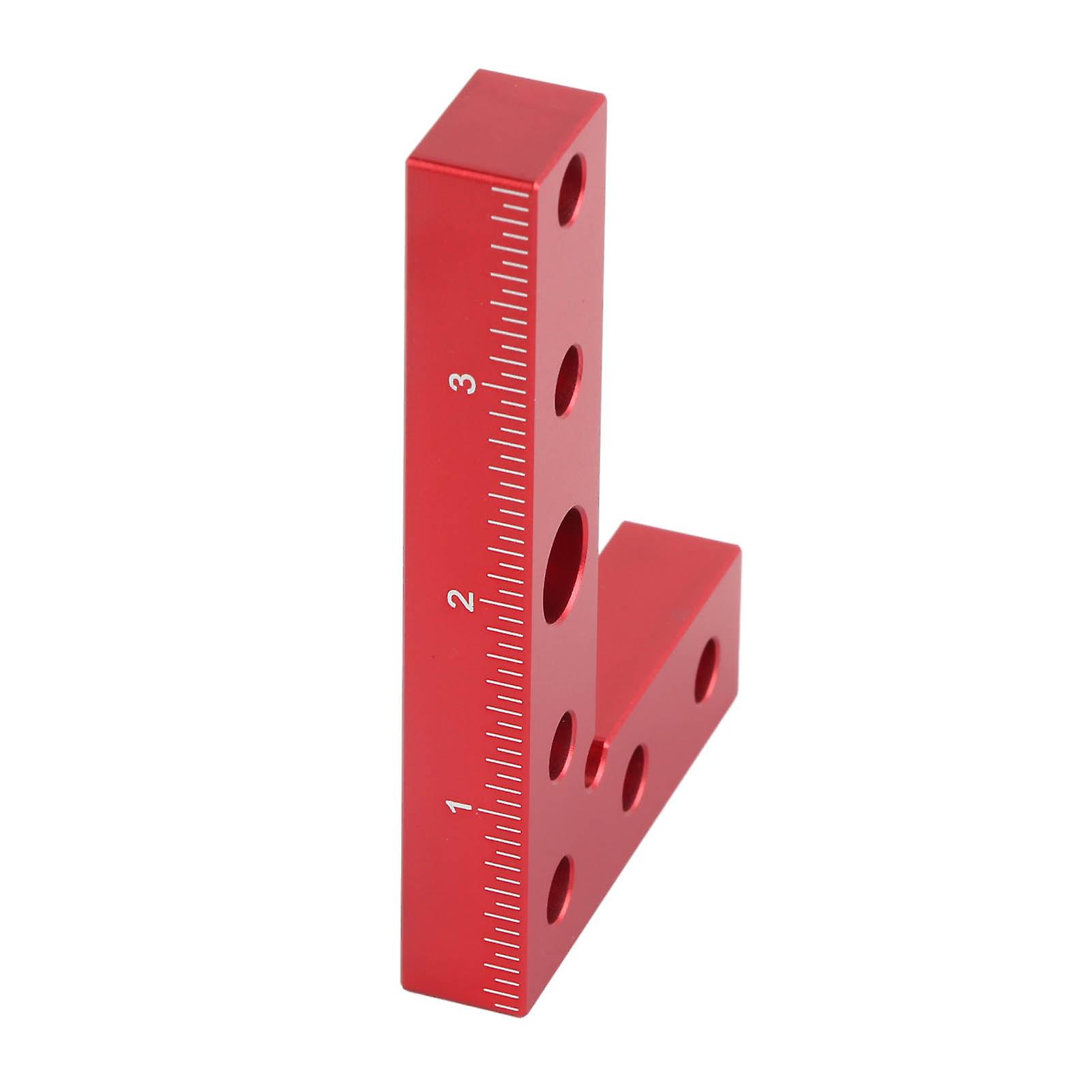 Small Square 90 Degree Accuracy Positioning Square Woodworking Marking Center Finder Tool for Drill Straight Center Hole 