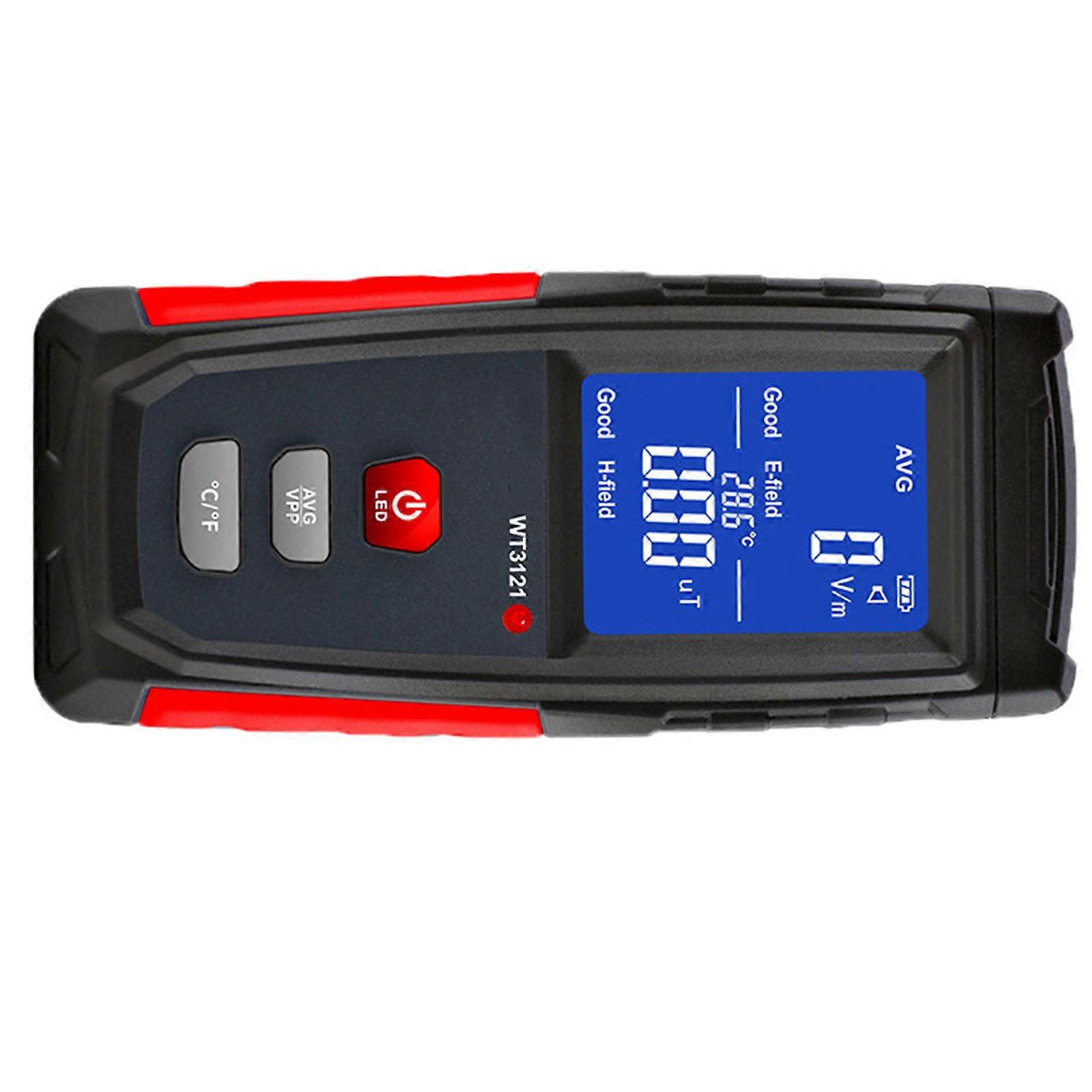 Electromagnetic Field Radiation Detector LCD Electric Field Meter for Home Appliance Phone Computer WT3121