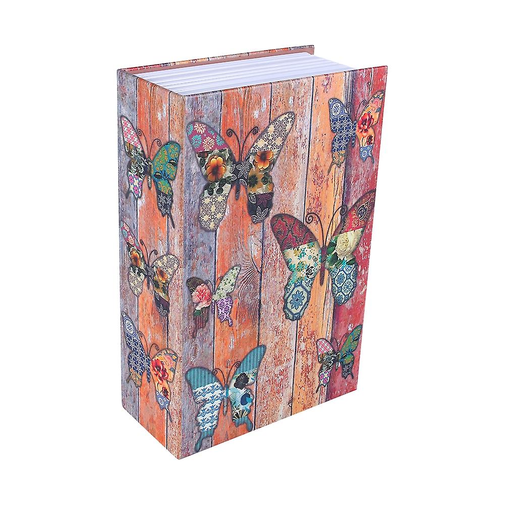 Secret Safe Box with Dictionary, Security Box for Cash, Jewelry (Butterfly Type)
