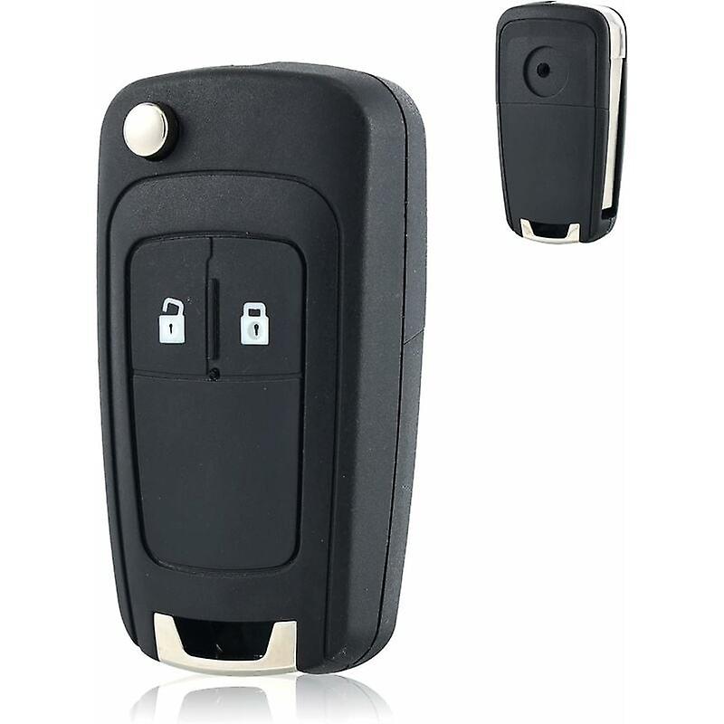 2 Buttons Remote Key Shell Case Plip Compatible for Opel Astra Insignia Meriva Zafira Mokka Orlando Aveo
