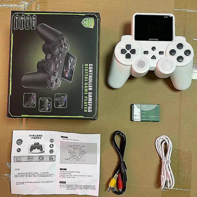 S10 Video Handheld Game Console 520 Game Consoles 2.4-inch Game Av Output Video Player Children's Gifts